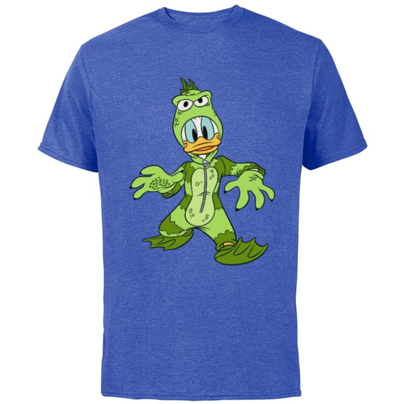 Disney Donald Duck Monster Halloween Costume - Short Sleeve Cotton T-Shirt for Adults - Customized-Royal Heather