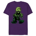thumbnail image 1 of Disney Donald Duck Mummy Halloween Costume - Short Sleeve Blended T-Shirt for Adults - Customized-Purple, 1 of 5
