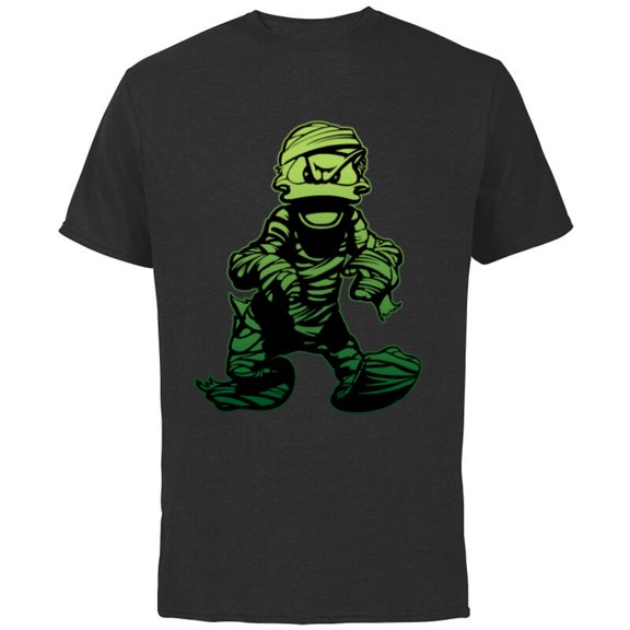 Disney Donald Duck Mummy Halloween Costume - Short Sleeve Cotton T-Shirt for Adults - Customized-Black