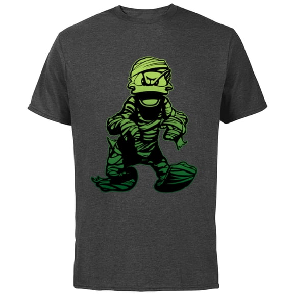 Disney Donald Duck Mummy Halloween Costume - Short Sleeve Cotton T-Shirt for Adults - Customized-Charcoal