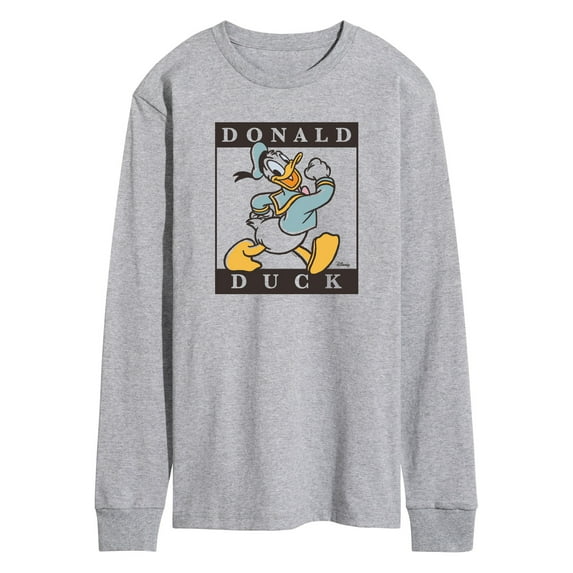 Disney - Donald Duck - On My Way - Men's Long Sleeve T-Shirt