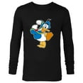 thumbnail image 1 of Disney Donald Duck Ready To Go - Long Sleeve T-Shirt for Men -Customized-Black, 1 of 5