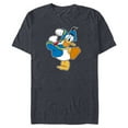 thumbnail image 1 of Disney Donald Duck Ready To Go - Short Sleeve Blended T-Shirt for Adults -Customized-Navy Heather, 1 of 5