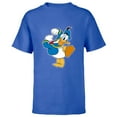 thumbnail image 1 of Disney Donald Duck Ready To Go - Short Sleeve T-Shirt for Kids -Customized-Royal, 1 of 5