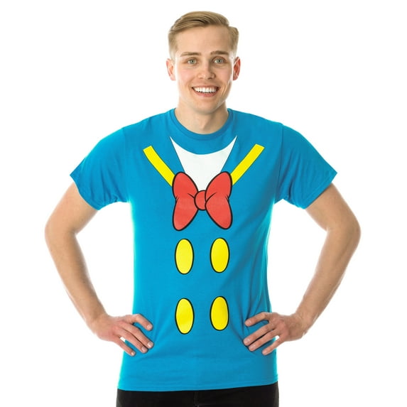 Disney Donald Duck Shirt Men's I Am Donald Costume Classic Cartoon Adult Licensed T-Shirt
