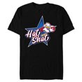 thumbnail image 1 of Disney Donald Duck Sports Basketball Star Hot Shot - Short Sleeve Blended T-Shirt for Adults - Customized-Black, 1 of 5