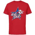 thumbnail image 1 of Disney Donald Duck Sports Basketball Star Hot Shot - Short Sleeve Cotton T-Shirt for Adults - Customized-Red, 1 of 5