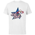 thumbnail image 1 of Disney Donald Duck Sports Basketball Star Hot Shot - Short Sleeve Cotton T-Shirt for Adults - Customized-White, 1 of 5