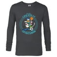 thumbnail image 1 of Disney Donald Duck Sportsman Father's Day - Long Sleeve T-Shirt for Men - Customized-Charcoal Heather, 1 of 5