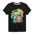 thumbnail image 1 of Disney - Donald Duck Sticker Look - Toddler & Youth Short Sleeve Graphic T-Shirt, 1 of 4