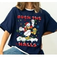 thumbnail image 1 of Disney Donald Duck The Halls Christmas Lights Shirt, Disney Mickey's Very Merry Xmas 2025 Party Tee, Disney Christmas Matching Family Shirts, 1 of 2