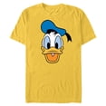 thumbnail image 1 of Disney Donald Duck Three Caballeros Trip Matching Big Face - Short Sleeve Blended T-Shirt for Adults - Customized-Yellow, 1 of 5