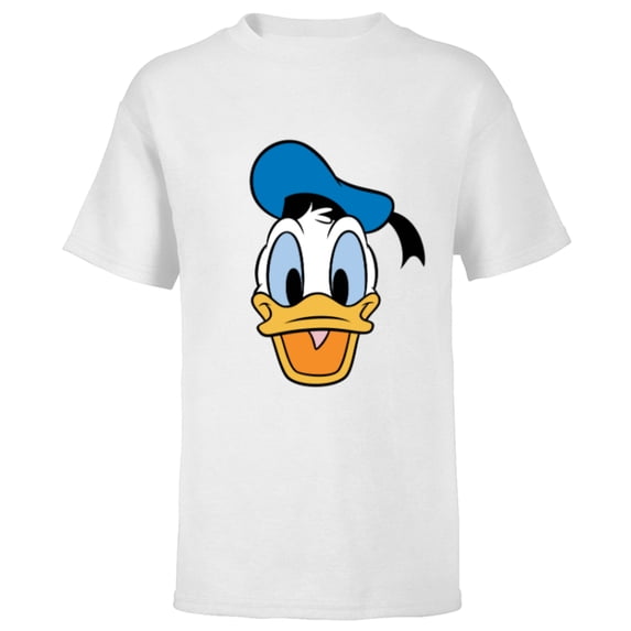 Disney Donald Duck Three Caballeros Trip Matching Big Face - Short Sleeve T-Shirt for Kids - Customized-White