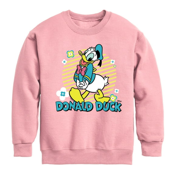 Disney - Donald Duck - Toddler & Youth Crewneck Fleece Sweatshirt