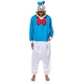 thumbnail image 1 of Disney Donald Duck Union Suit Adult Kigurumi Hooded One Piece Pajama Loungewear, 1 of 5