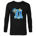 thumbnail image 1 of Disney Donald Duck Varsity 34 - Long Sleeve T-Shirt for Men - Customized-Black, 1 of 5
