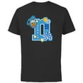 thumbnail image 1 of Disney Donald Duck Varsity 34 - Short Sleeve Cotton T-Shirt for Adults - Customized-Black, 1 of 5