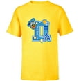 thumbnail image 1 of Disney Donald Duck Varsity 34 - Short Sleeve T-Shirt for Kids - Customized-Yellow, 1 of 5