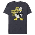 thumbnail image 1 of Disney Donald Duck You Quack Me Up Vintage Classics - Short Sleeve Blended T-Shirt for Adults - Customized-Navy Heather, 1 of 5