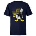 thumbnail image 1 of Disney Donald Duck You Quack Me Up Vintage Classics - Short Sleeve T-Shirt for Kids - Customized-Navy, 1 of 5