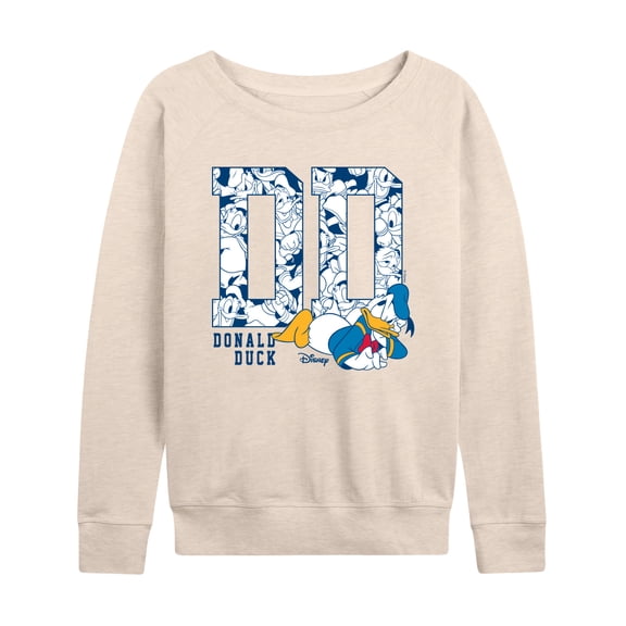 Disney - Donald Ears - Women's French Terry Long Sleeve Pullover