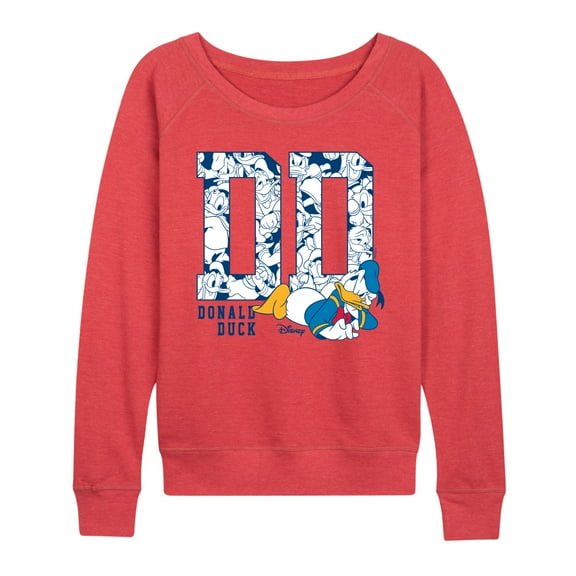Disney - Donald Ears - Women's French Terry Long Sleeve Pullover