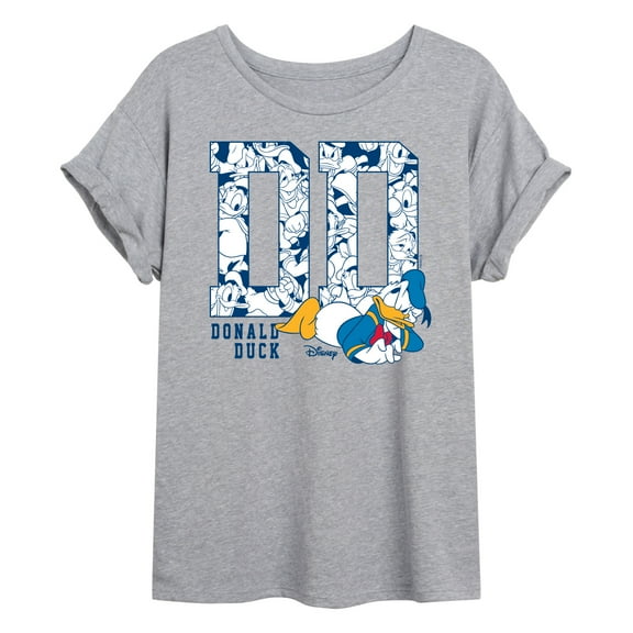 Disney - Donald Ears - Womens Oversized Graphic T-Shirt
