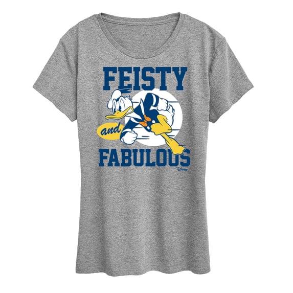 Disney - Donald Feisty And Fabulous Women's Short Sleeve Graphic T-Shirt
