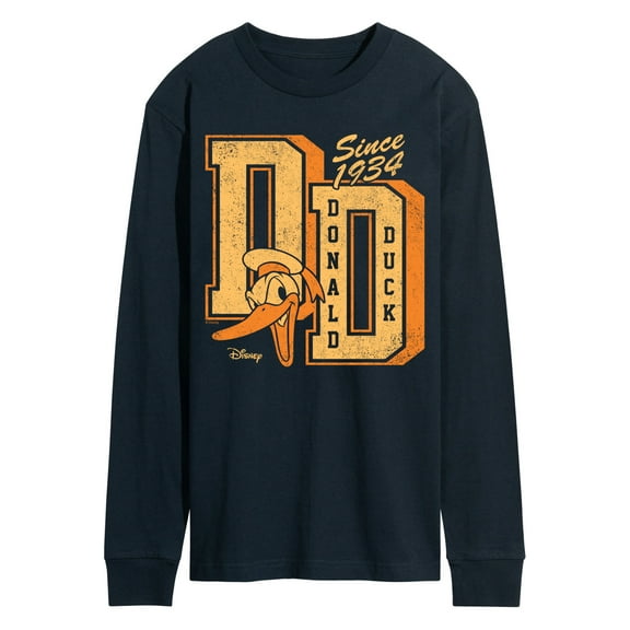 Disney - Donald Letterman - Men's Long Sleeve Graphic T-Shirt