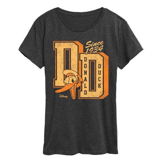 Disney - Donald Letterman - Women's Short Sleeve Graphic T-Shirt