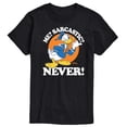 thumbnail image 1 of Disney - Donald Me Sarcastic Never  - Men's Short Sleeve Graphic T-Shirt, 1 of 4