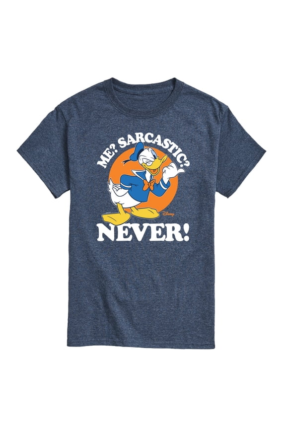 - Donald Me Sarcastic Never - Men's Short Sleeve Graphic T-Shirt