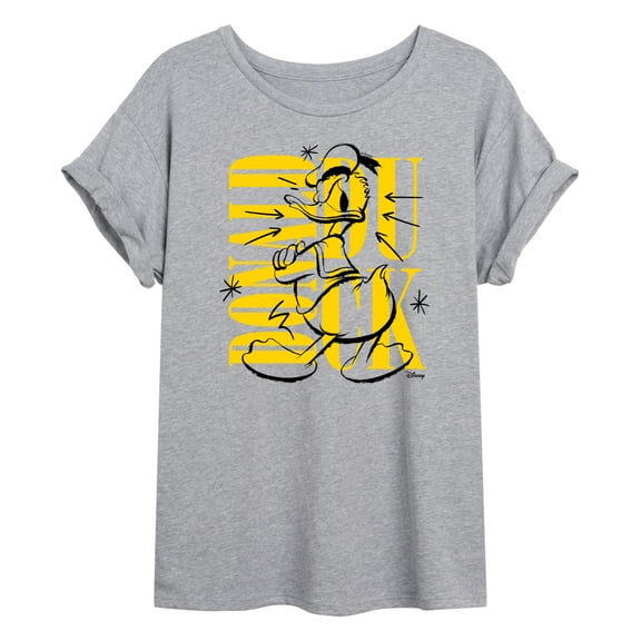 Disney - Donald Street Wear - Juniors Ideal Flowy Muscle T-Shirt