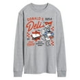 thumbnail image 1 of Disney - Donalds Deli - Men's Long Sleeve Graphic T-Shirt, 1 of 4