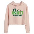 thumbnail image 1 of Disney - Donut Pinch Me - Juniors Cropped Pullover Hoodie, 1 of 5