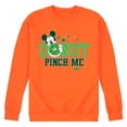 thumbnail image 1 of Disney - Donut Pinch Me - Men's Crew Neck Fleece Pullover, 1 of 6