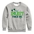 thumbnail image 1 of Disney - Donut Pinch Me - Toddler And Youth Crewneck Fleece Sweatshirt, 1 of 5