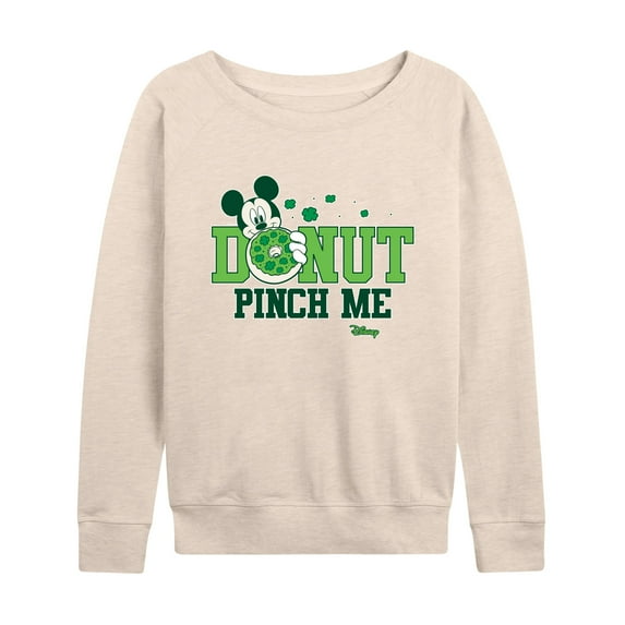 Disney - Donut Pinch Me - Women's Lightweight French Terry Long Sleeve Shirt