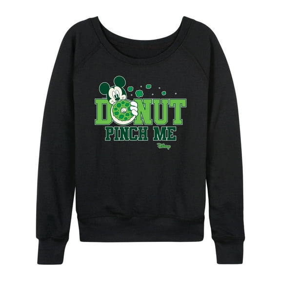 Disney - Donut Pinch Me - Women's Lightweight French Terry Long Sleeve Shirt