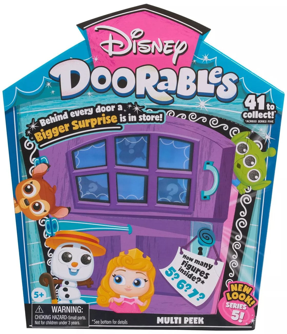 Doorables Disney Series 5 Mini peek - 4 Pack