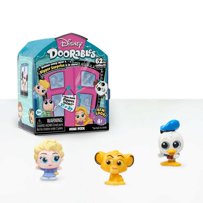 Disney Doorables, 2-3 Collectible Action Figure Set, Ages 5+