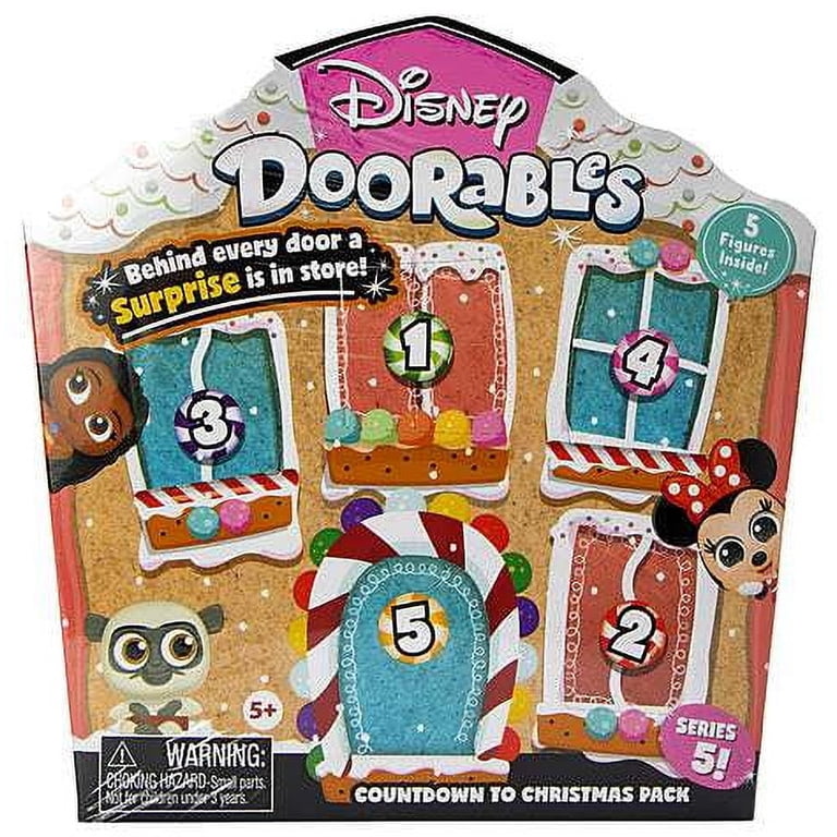 Moose Toys Disney Doorables Series 5, 5 Day Figures Countdown to