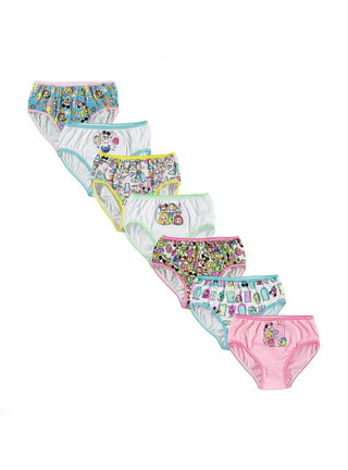 Disney Girls' Toddler Princess Underwear Mulipacks, Multi7pk, 2T