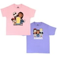 thumbnail image 1 of Disney Doorables Girls Mickey Minnie Lilo 2 Pack T-Shirt For Women (Size XS-XL), 1 of 9
