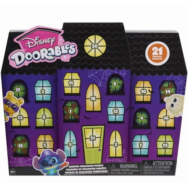 Disney Doorables Haunted Halloween Figures Countdown Calendar (21