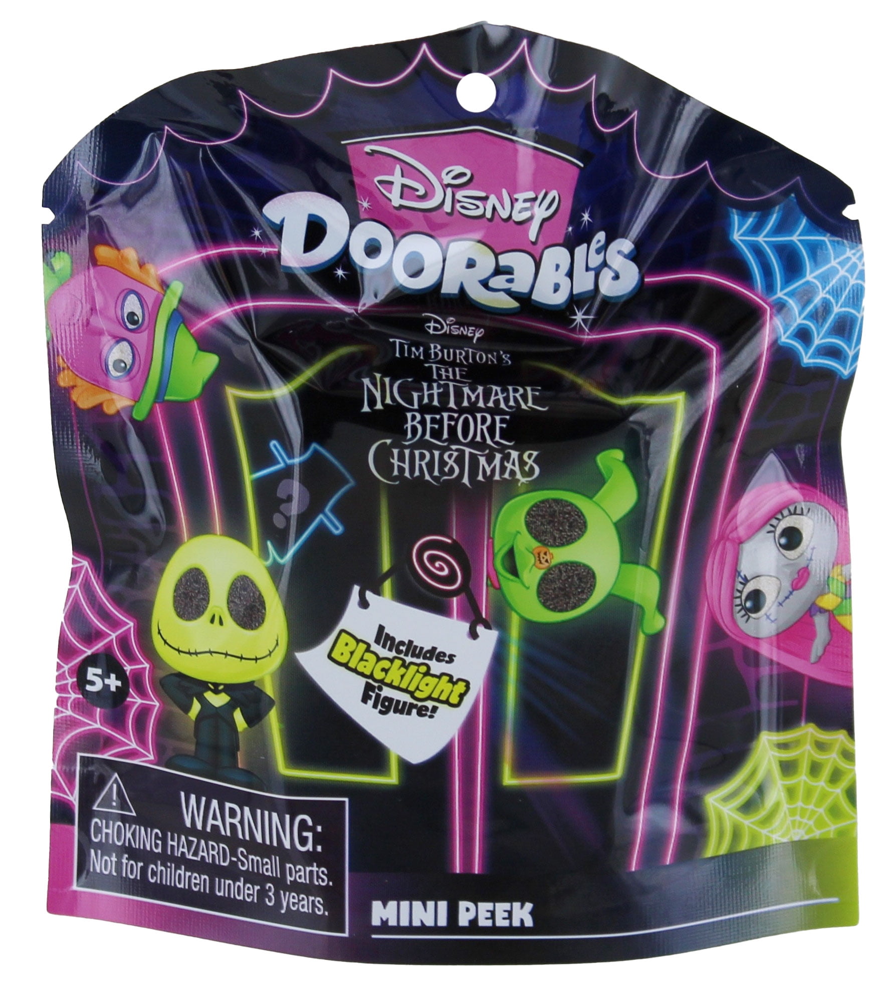 Disney Doorables Mini Peek Nightmare Before Christmas (Blacklight