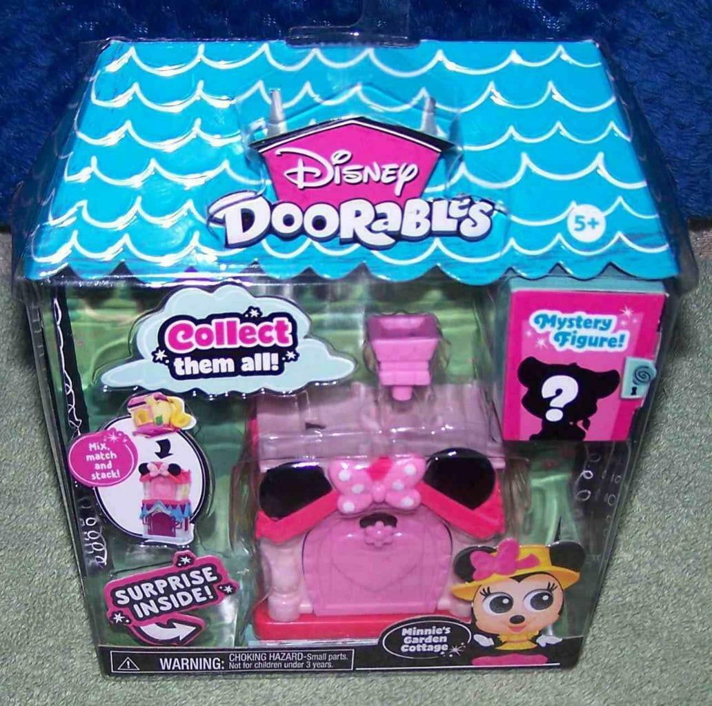 Disney Doorables "Minnie's Garden Cottage" Mini Display Set New