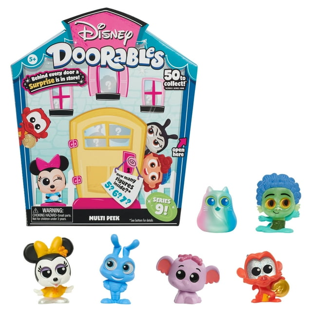 Disney Doorables Multi Peek Series 9, Collectible Blind Bag Figures, Officially Licensed Kids Toys for Ages 5 Up, Gifts and Presents
