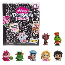 Disney Doorables NEW Academy Campus Crew Figure Pack, Collectible Blind Bag Figures, Styles May Vary, Kids Toys for Ages 5 up
