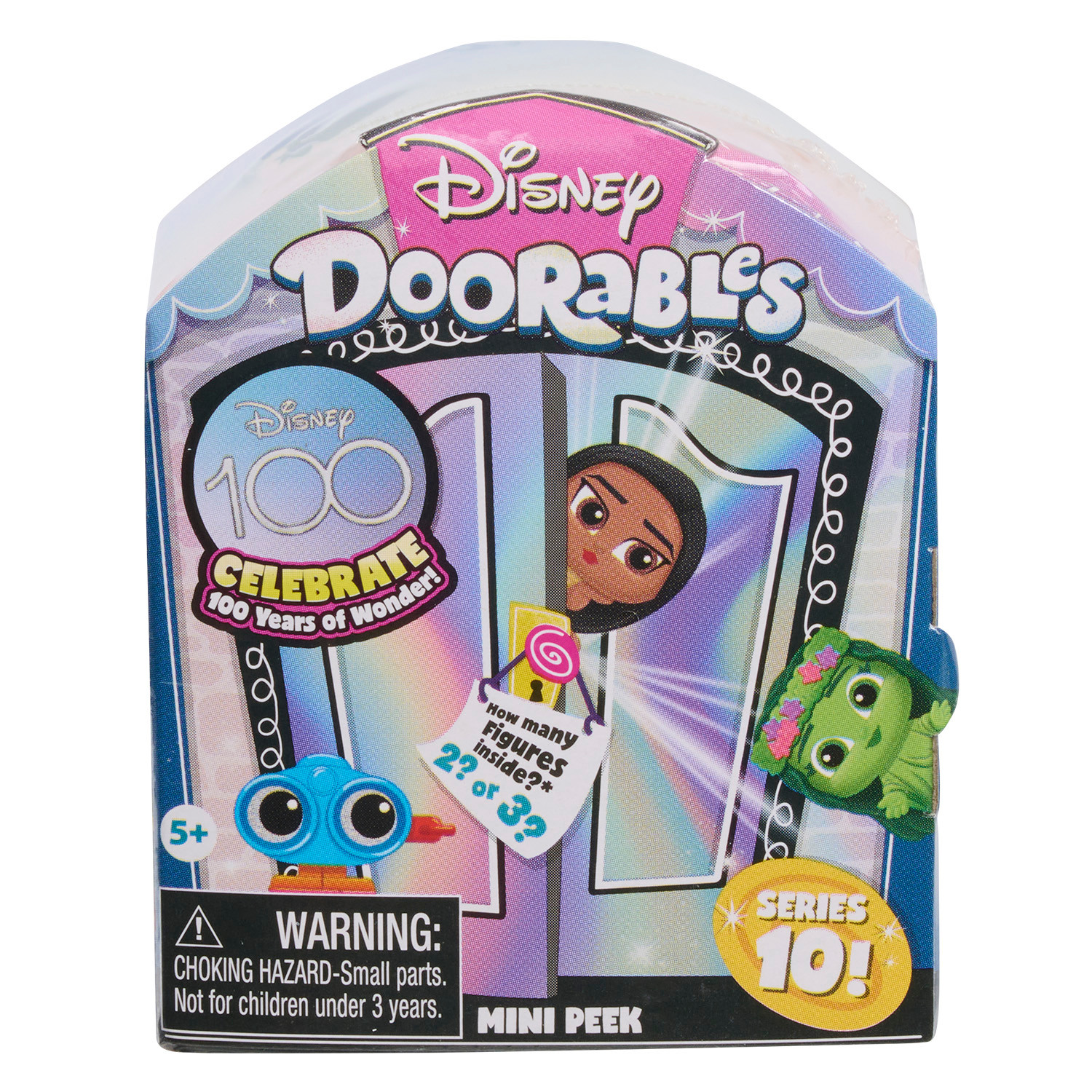 Disney Doorables NEW Mini Peek Series 10, Collectible Blind Bag Figures, Styles May Vary, Kids Toys for Ages 5 up - image 1 of 7